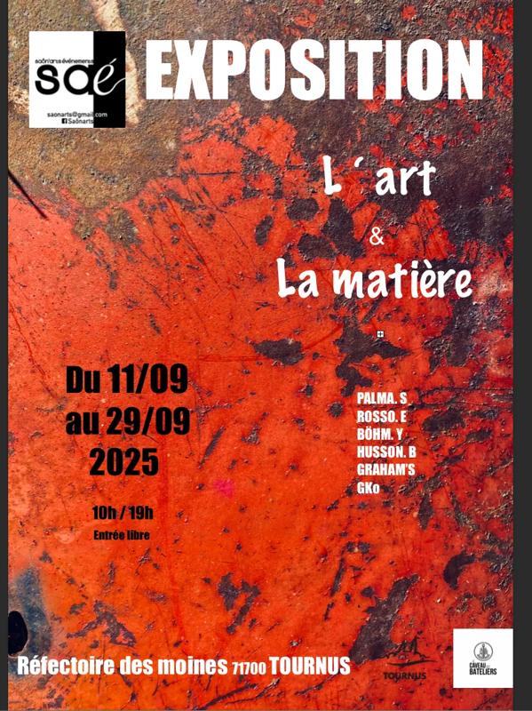 Saôn'Arts événements Exposition l'Art et la Matiere
