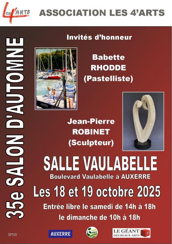 35ème Salon d'Automne les 4'Arts