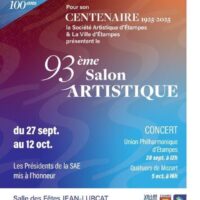 93ᵉ Salon Artistique d’Étampes