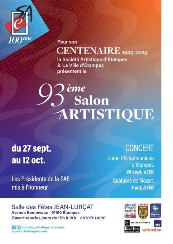 93ᵉ Salon Artistique d’Étampes