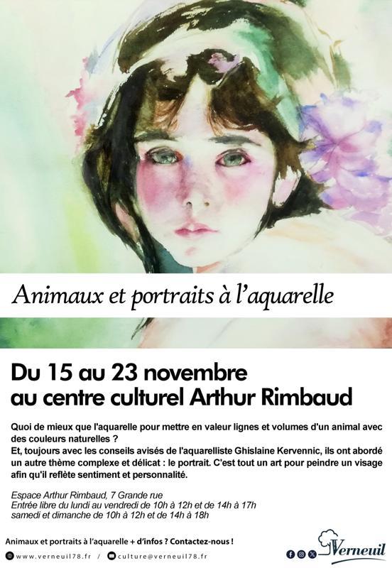 Animaux et Portraits à l’Aquarelle