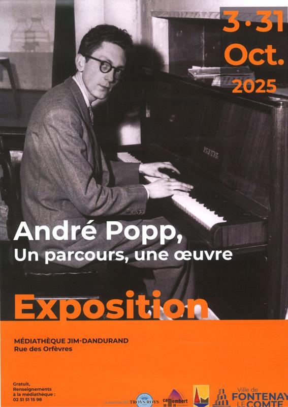 Exposition - André Popp, un parcours, une œuvre