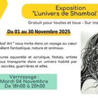 Exposition "L'univers de Shambal'Art"