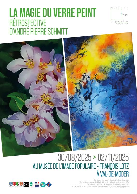 Exposition "La magie du verre peint : Rétrospective d'André-Pierre Schmitt"