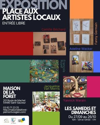 Exposition - Place aux artistes locaux
