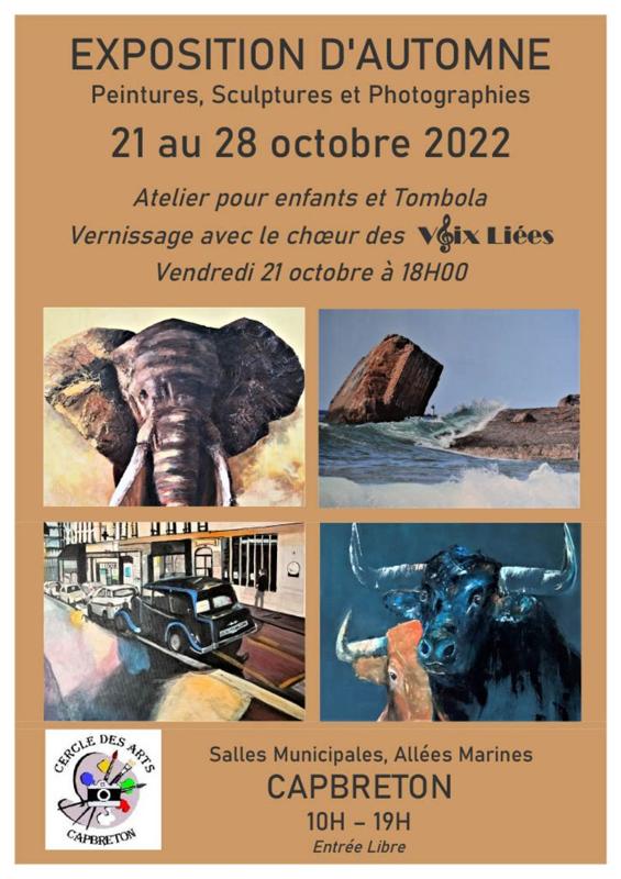 Exposition d'Automne du Cercle des Arts de Capbreton