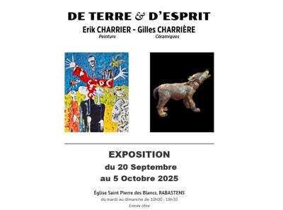 Exposition d’Erik Charrier et Gilles Charriére