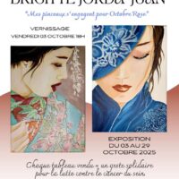 Exposition de Brigitte JORDA JUAN "Octobre rose"