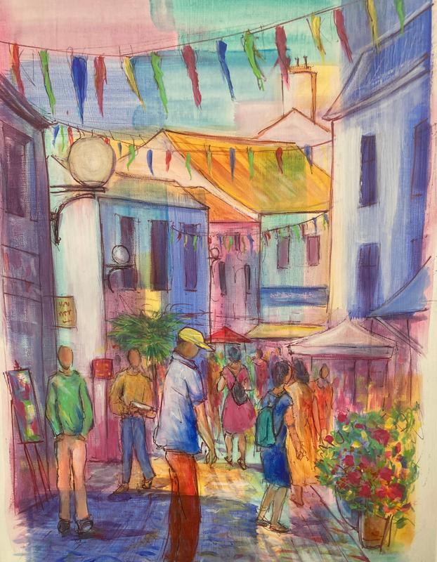 Exposition de l'artiste: de Viviane Bibaut