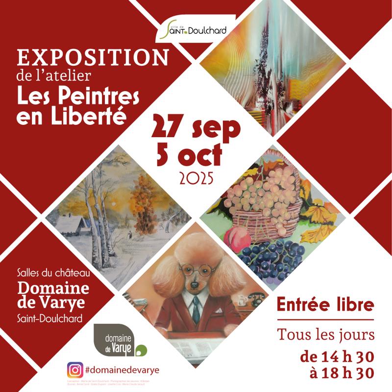 Exposition de l'atelier les peintres en liberté