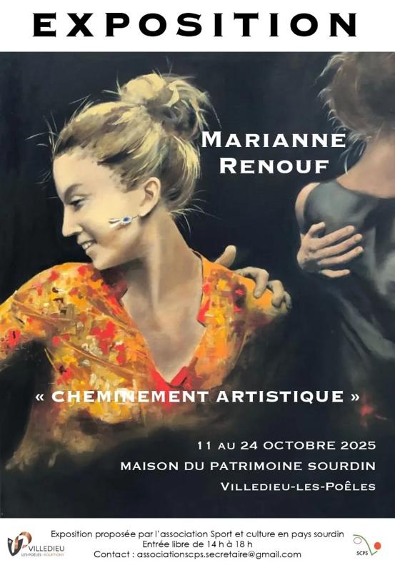 Exposition de peintures "Cheminement artistique" par Marianne Renouf