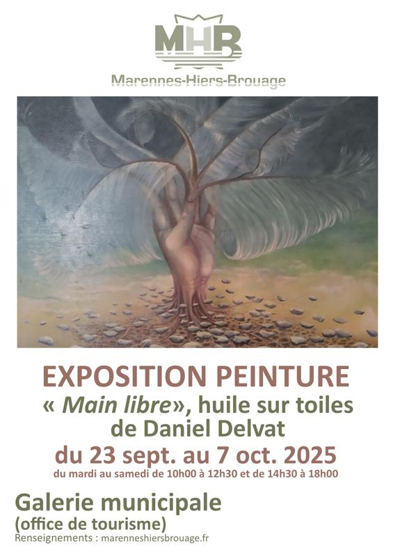 Exposition de peintures de Daniel Delvat