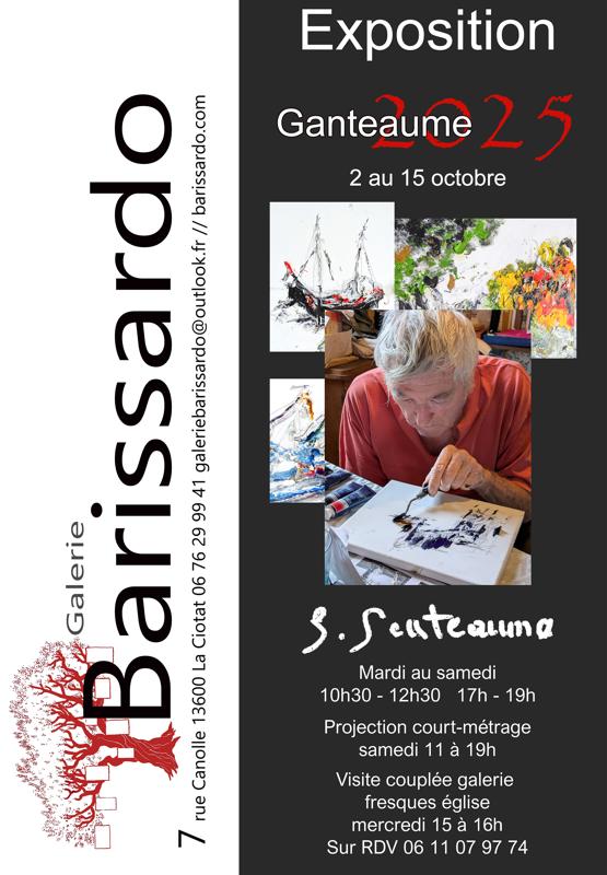 Exposition de peintures et de sculptures de Gilbert Ganteaume