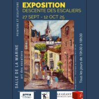 Exposition de peintures et sculptures : Descente des Escaliers