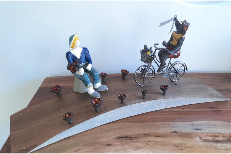 Exposition des oeuvres de François Erdrich et Christiane Lehn