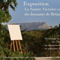 Exposition la Sainte Victoire vue du domaine de Belambrée
