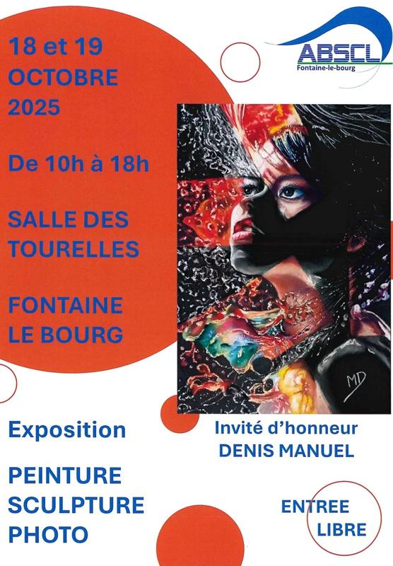 Exposition peinture, sculpture, photo