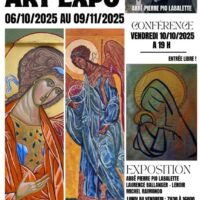 "Icônes Art Expo" : Exposition collective de l'Abbé Pierre Pio Labalette, Laurence Ballanger-Lenoir et Michel Raimondo - Eglise Saint Roch - Aiacciu