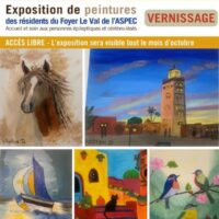Médiathèque - Exposition de peintures