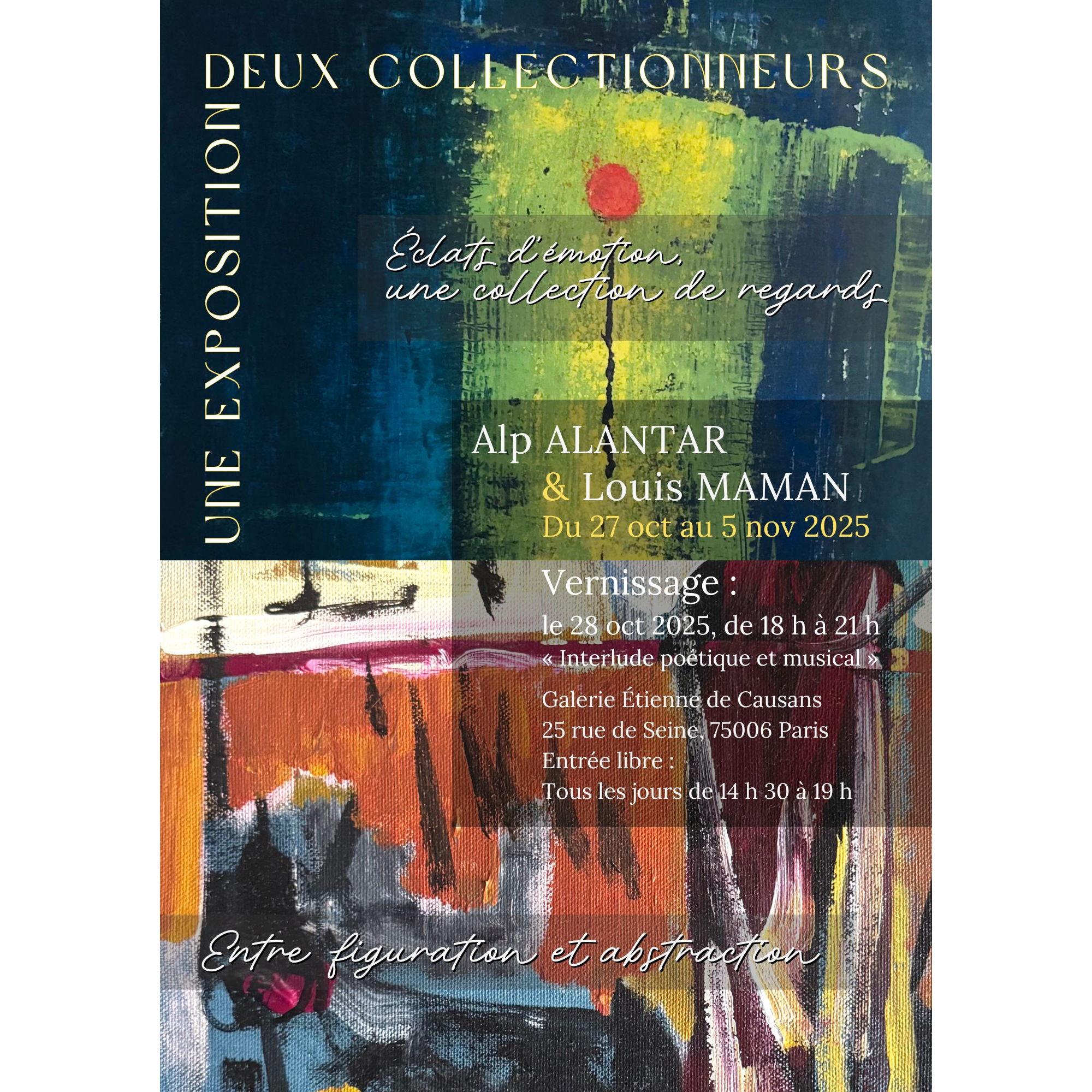 Une Exposition Deux Collectionneurs