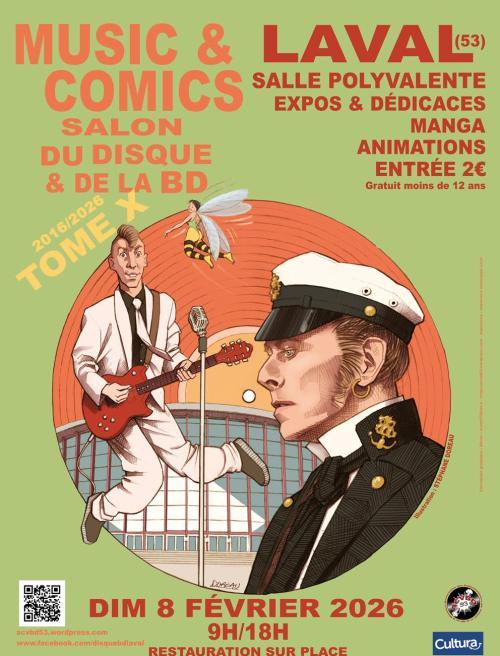 10ème édition du Salon du Disque et de la BD