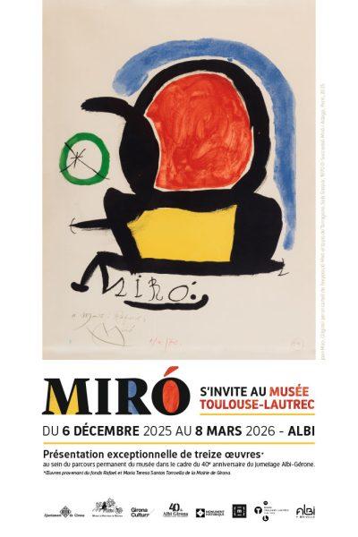 Accrochage « Mirò s’invite au musée Toulouse-Lautrec »