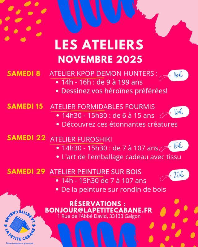 Atelier peinture sur bois