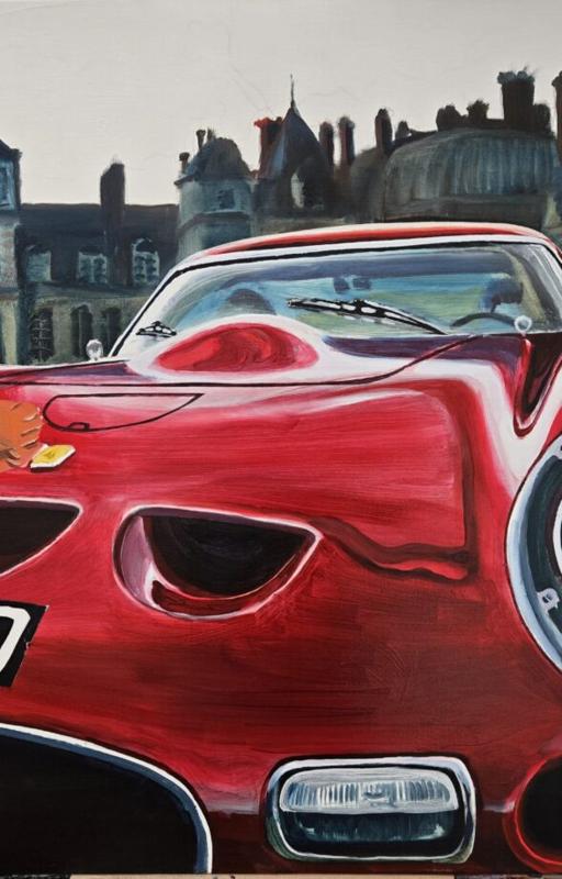 Carré à la farine – Exposition Peintures de Dominique Leonard