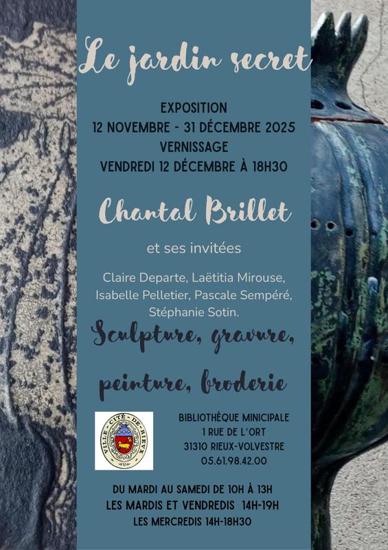 EXPOSITION LE JARDIN SECRET