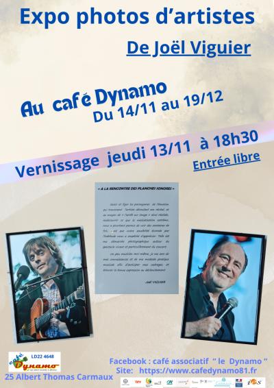 Expo photos d’artistes de Joël Viguier