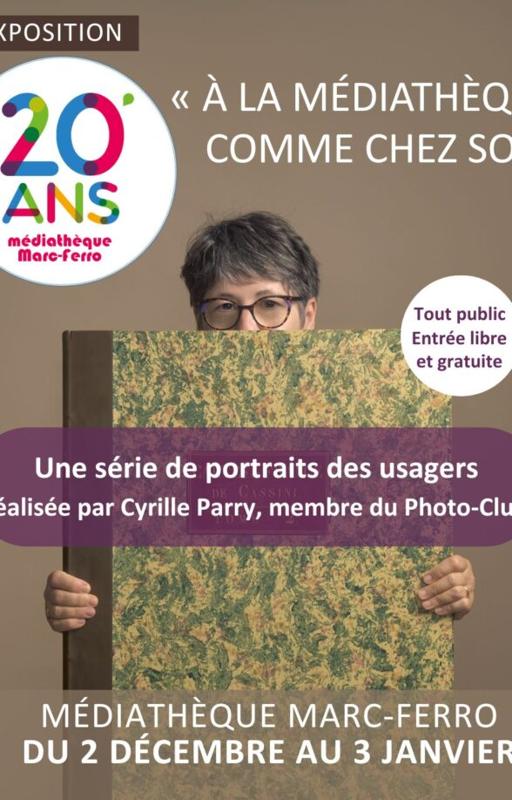 Exposition : « A la médiathèque, comme chez soi »