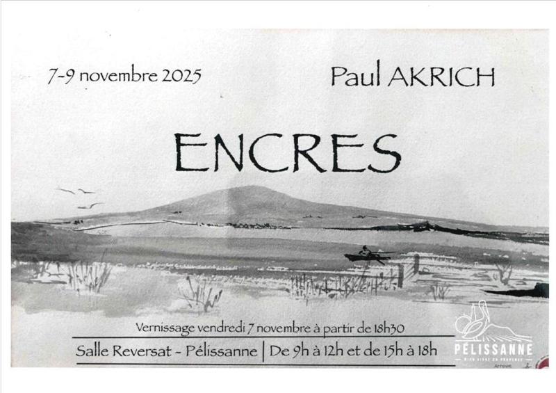 Exposition "Encres" par Paul Akrich
