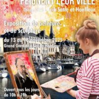 Exposition "Les honfleurais peignent leur ville"