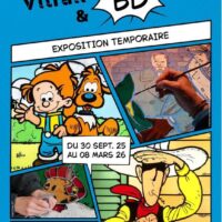 Visite exposition Vitrail & Bd