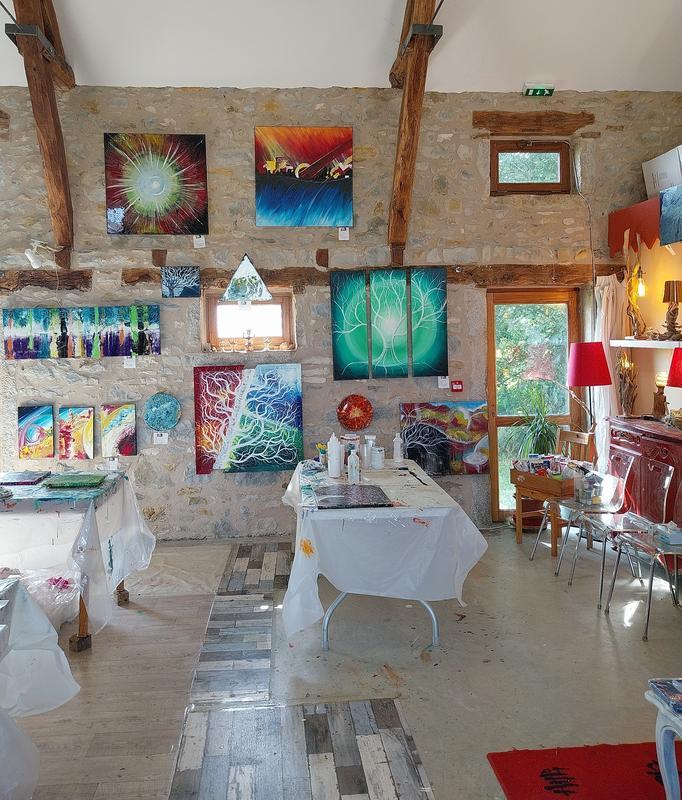 Atelier peinture Art abstrait