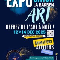 Exposition d'art à la Barben