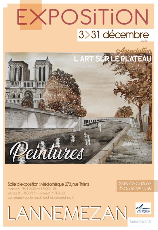 Exposition de peintures
