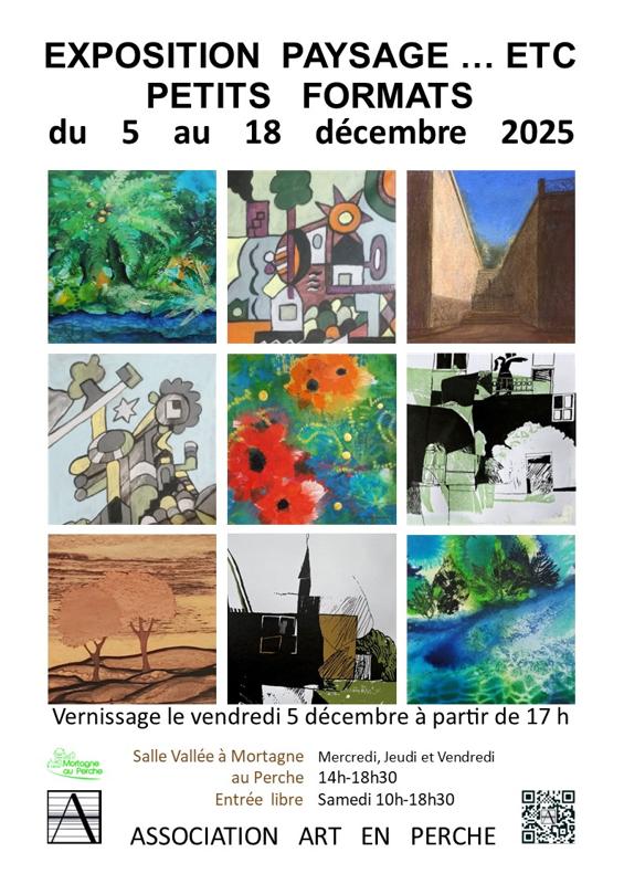 Exposition paysage ... etc - Petits formats