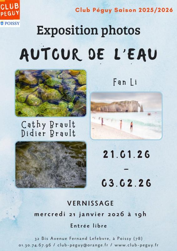 Exposition photos AUTOUR DE L’EAU