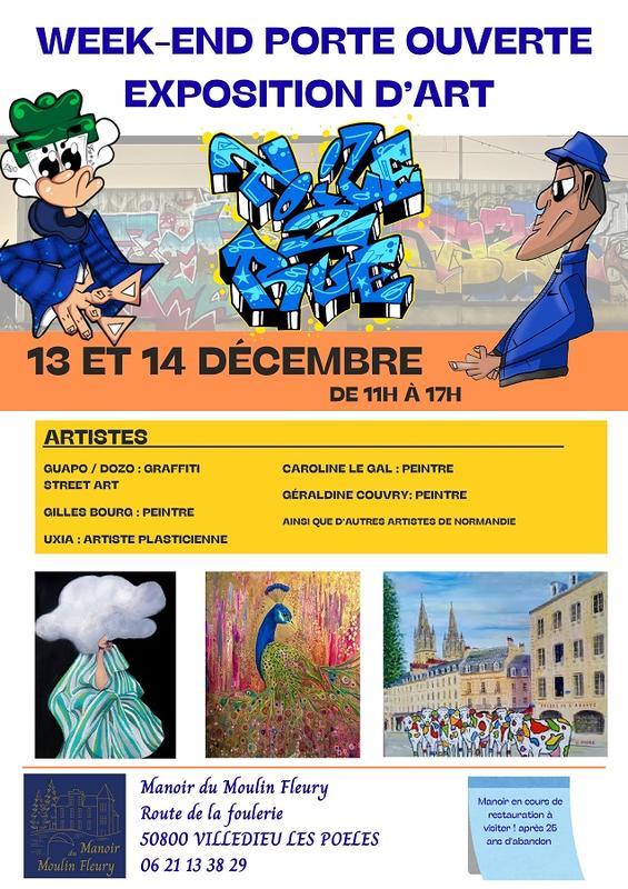 Week-end portes ouvertes et exposition de peintures