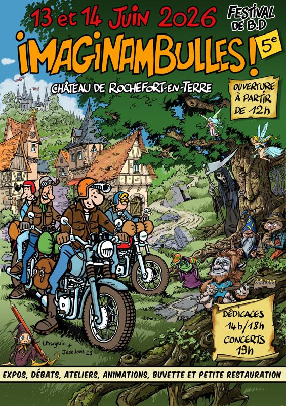 5ème édition du festival BD Imaginambulles