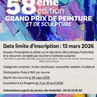 Appel à candidatures Grand Prix de Peinture 2026