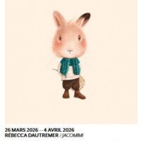 BD à Bastia 2026 / 33e Rencontres de la Bande Dessinée et de l'Illustration / Exposition "Jacomimi" de Rébecca Dautremer - Médiathèque Centru Cità - Bastia