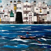 Carré à la farine – Exposition Jean-Paul Debout