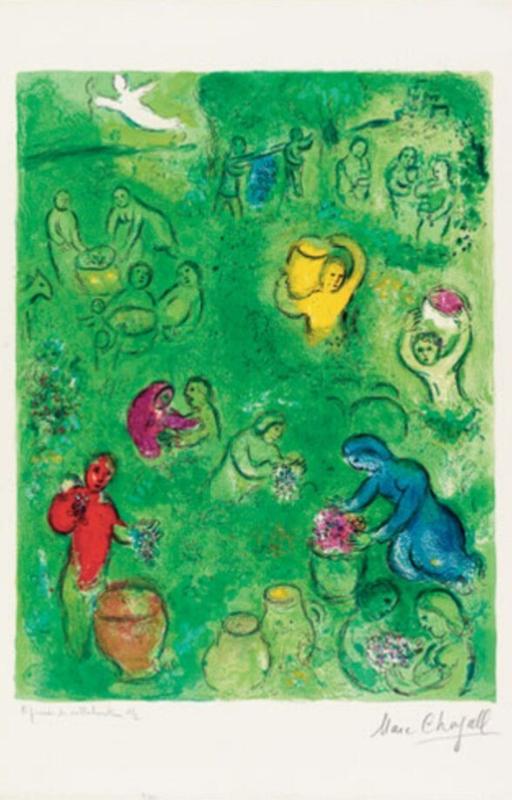 Exposition Chagall, la couleur avant tout