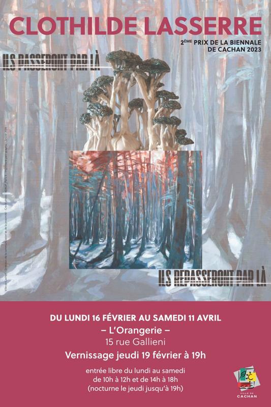 Exposition Clothilde Lasserre – À l’Orangerie de Cachan