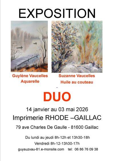 Exposition : « Duo »