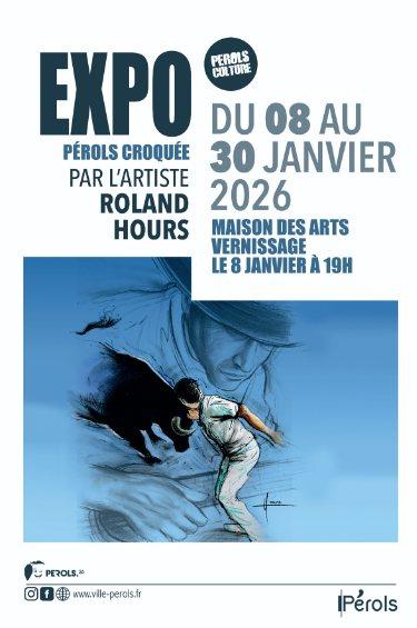 Exposition Pérols Croquée Par Roland Hours