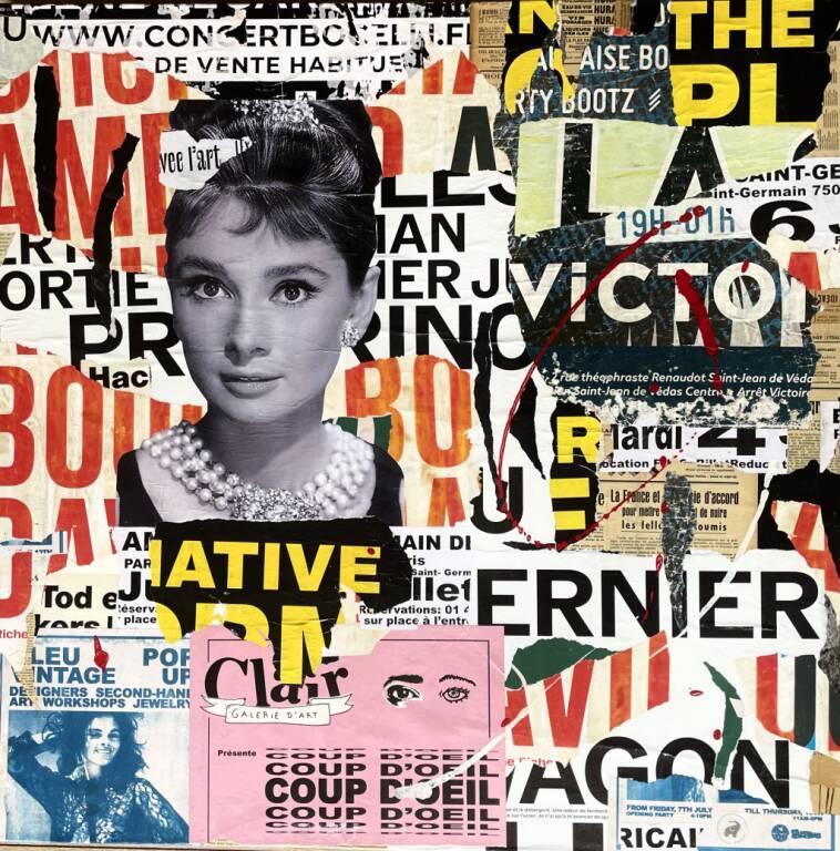 Exposition de collage sur toile Podkol