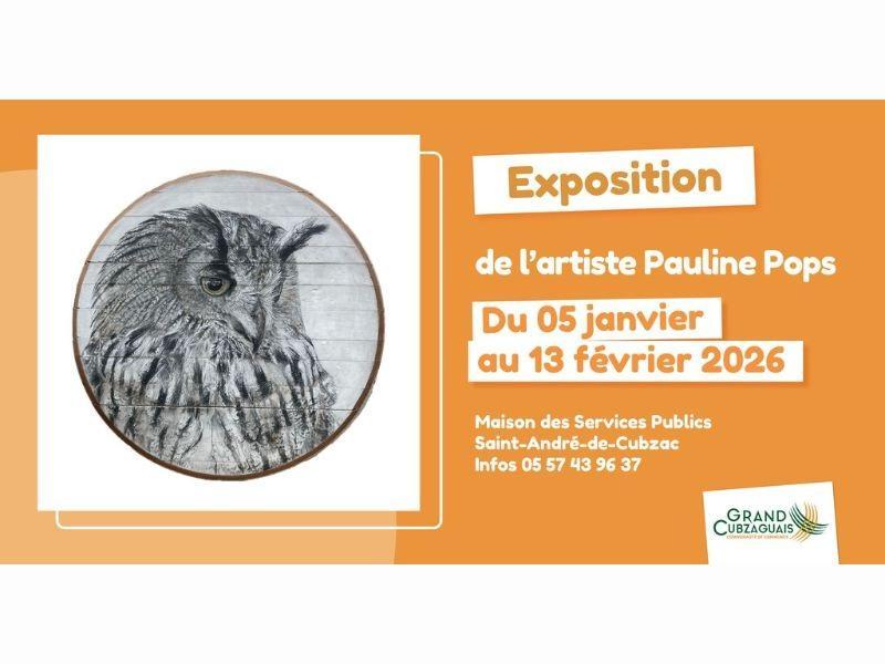 Exposition de l'artiste Pauline Pops